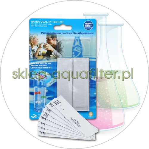 FXT-AQ - kolometryczny zestaw testerów wody (pH, alkaliczność, twardość, żelazo, chlor)